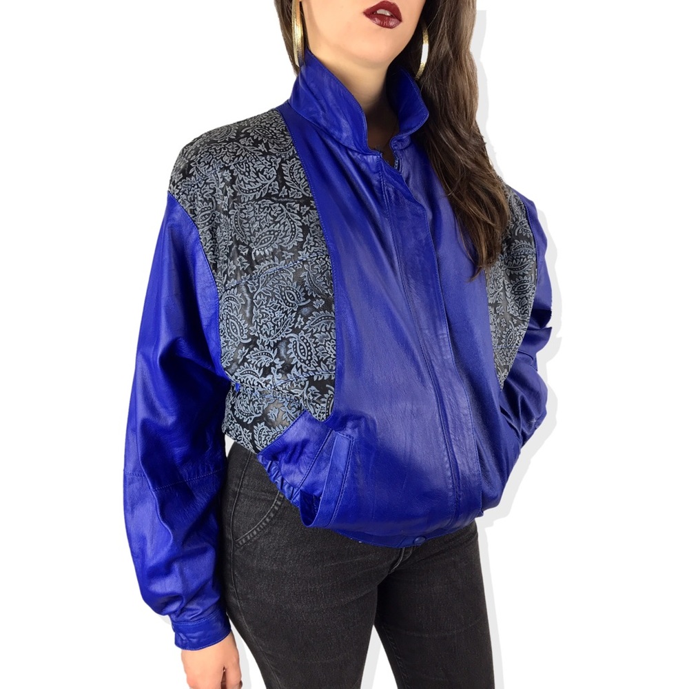❌SOLD❌ 1970’s Italian leather jacket by LUCIANO’S - Picture 1 of 8